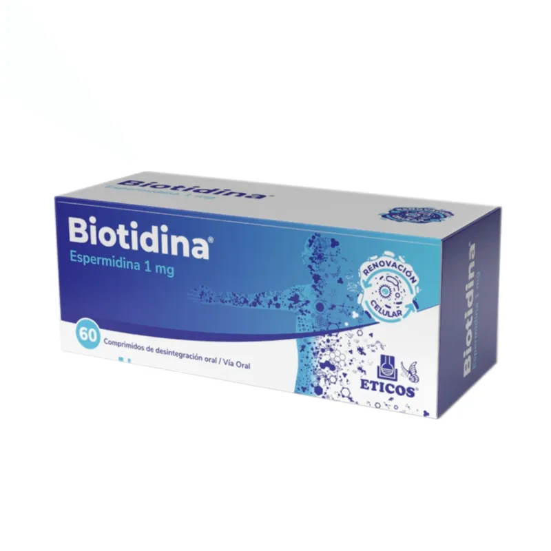Biotidina Espermidina 1 mg - Cont. 60 Comprimidos