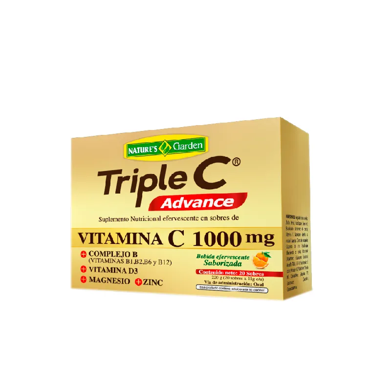 Triple C Advance Nature’s Garden - Caja de 20 Sobres
