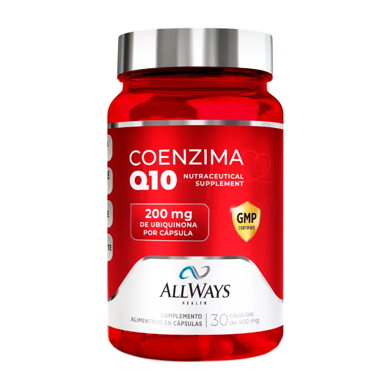 Suplemento Nutricional Coenzima Q10 Allways - Cont. 30 Capsulas