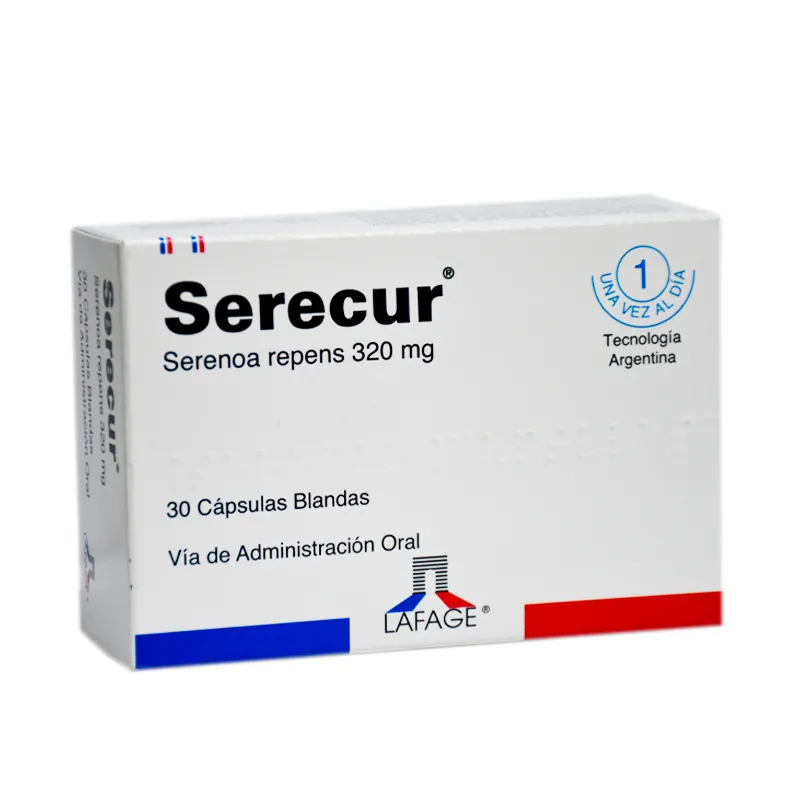 Serecur Serenoa Repens 320 mg - Cont. 30 Capsulas Blandas