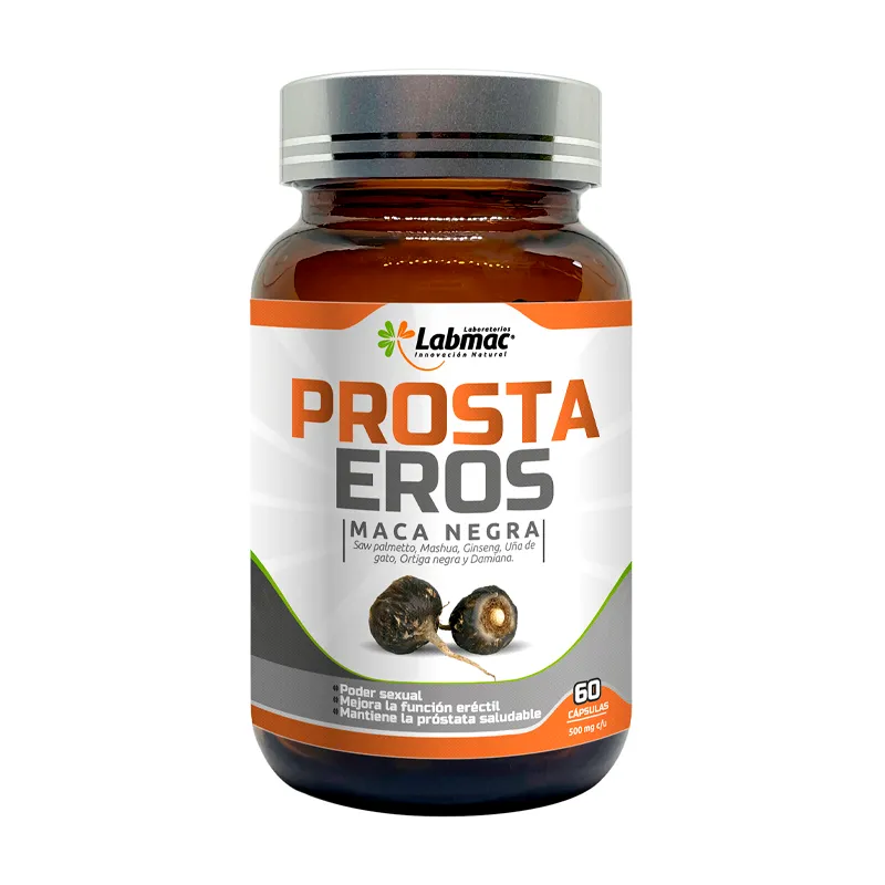Prostaeros Maca Negra 600 mg - Cont. 60 Capsulas