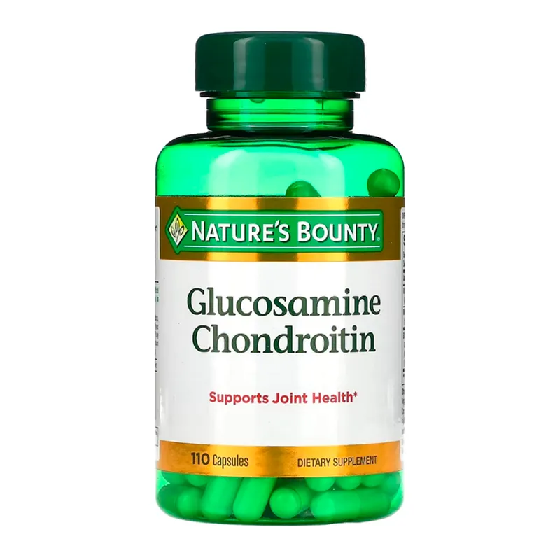 Glucosamine Chondroitin Natures Bounty - Cont. 110 Capsulas