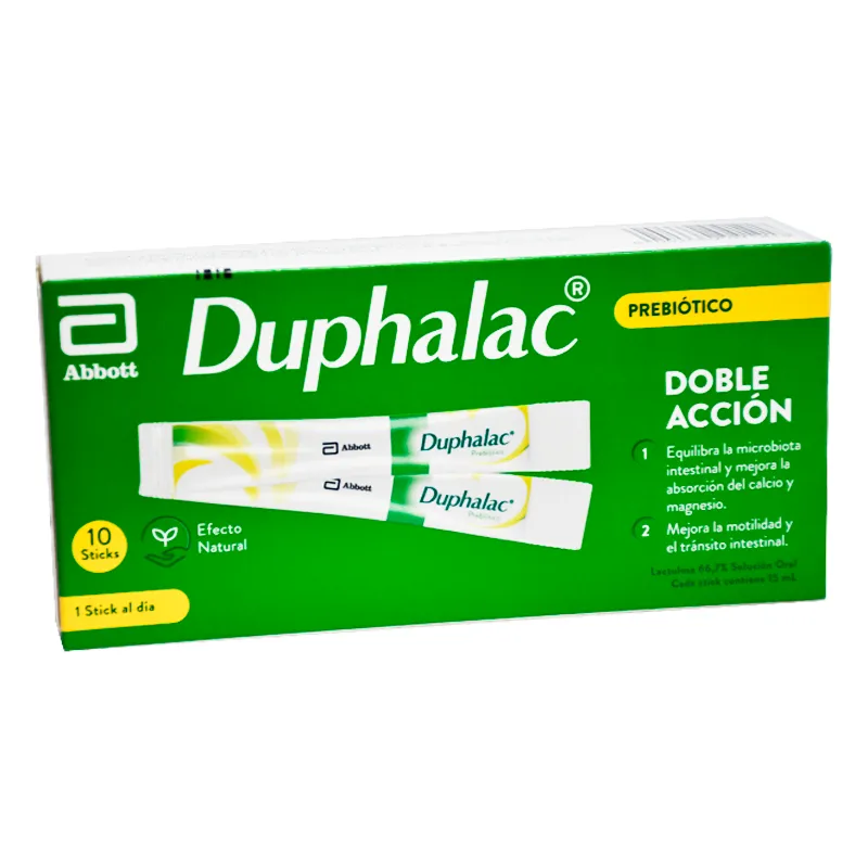 Duphalac Stick Doble Acción - Cont. 10 Unidades