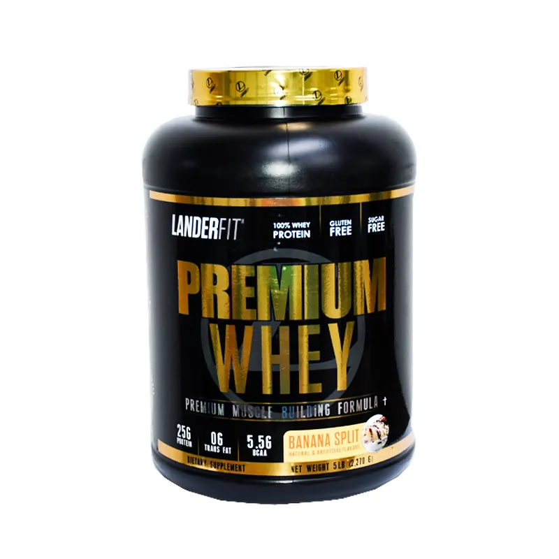 Premium Whey Banana Split Lander Fit - Cont. 2.270 gr
