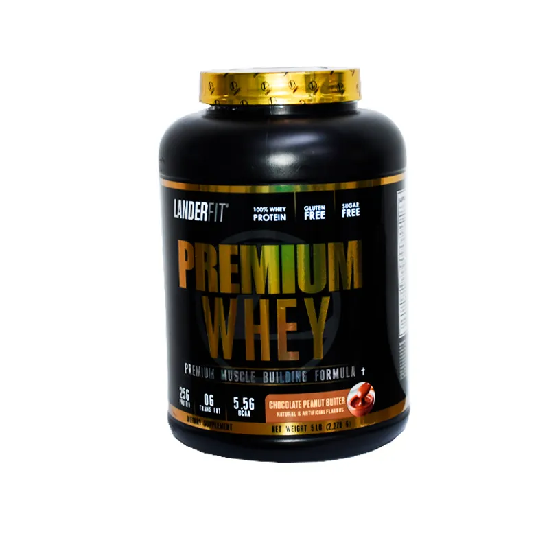 Premium Whey Chocolate Peanut Butter Lander Fit - Cont. 2.270 gr