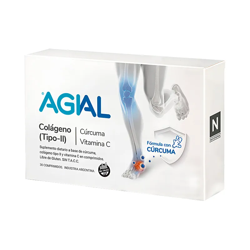 Agial Cúrcuma Vitamina C - Cont. 30 Comprimidos