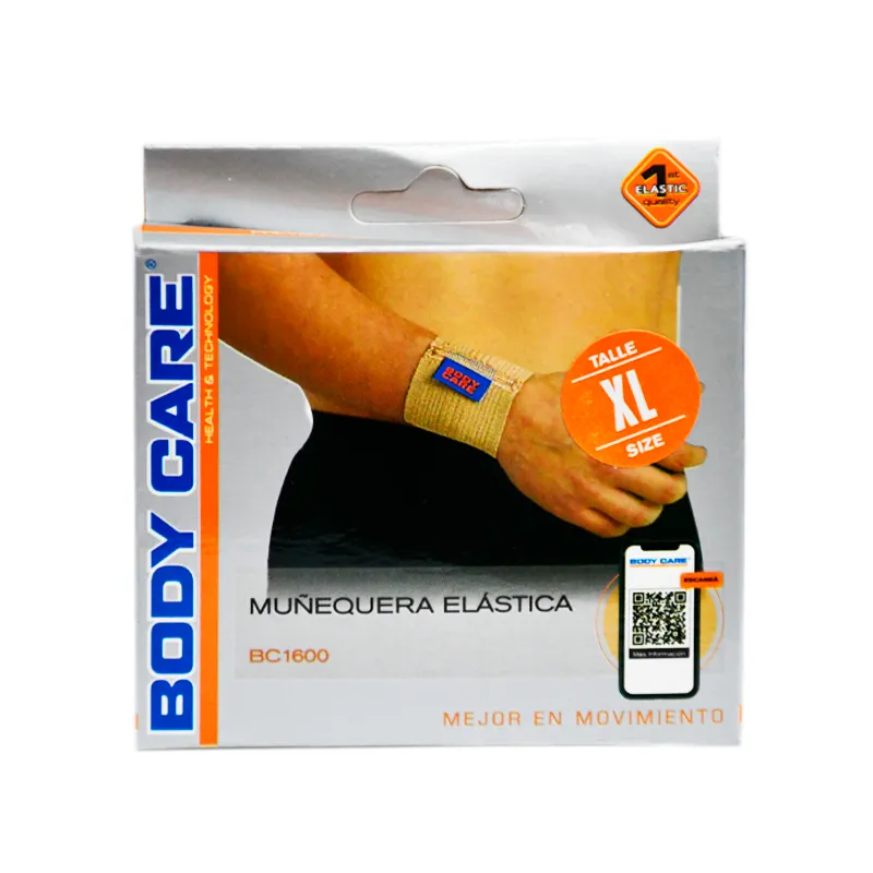 Muñequera Elastica BC1600 Tamaño XL Body Care