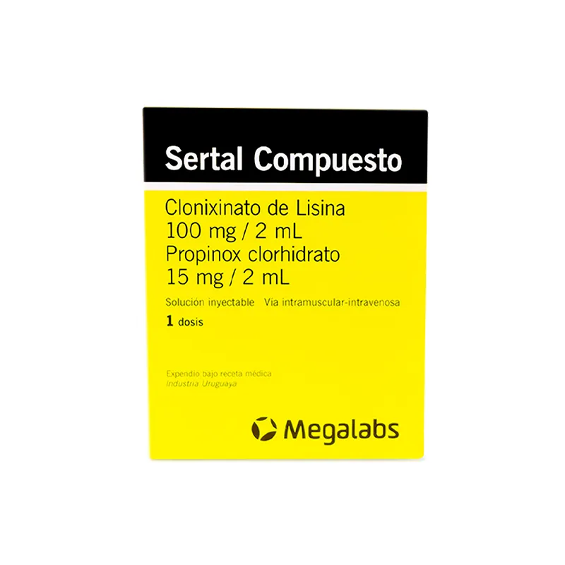 Sertal Compuesto - Cont. 1 Ampolla