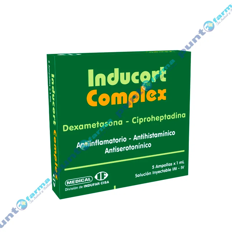 Inducort Complex Inyectable - Caja de 5 ampollas x 1mL