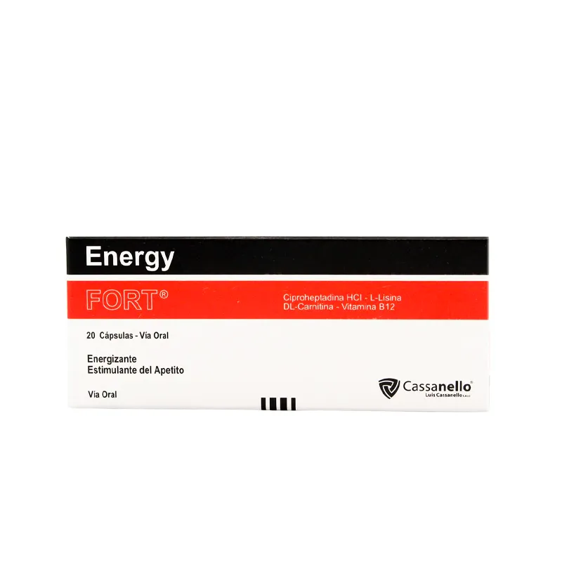 Energy Fort - Caja de 20 cápsulas