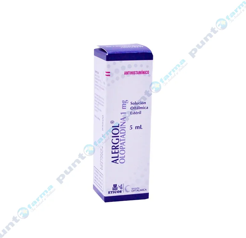 Alergiol Olopatadina 1 mg - Solución Oftálmica Estéril 5mL