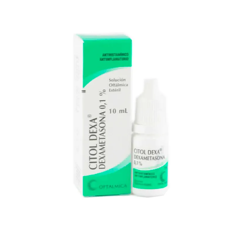 CITOL DEXA Dexametasona 0,1% - Solución oftálmica estéril 10 ml