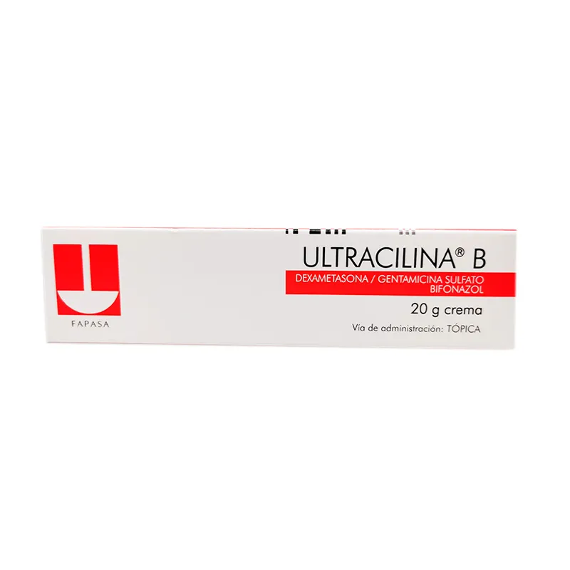 Crema Tópica Ultracilina B - Pomo de 20 gr