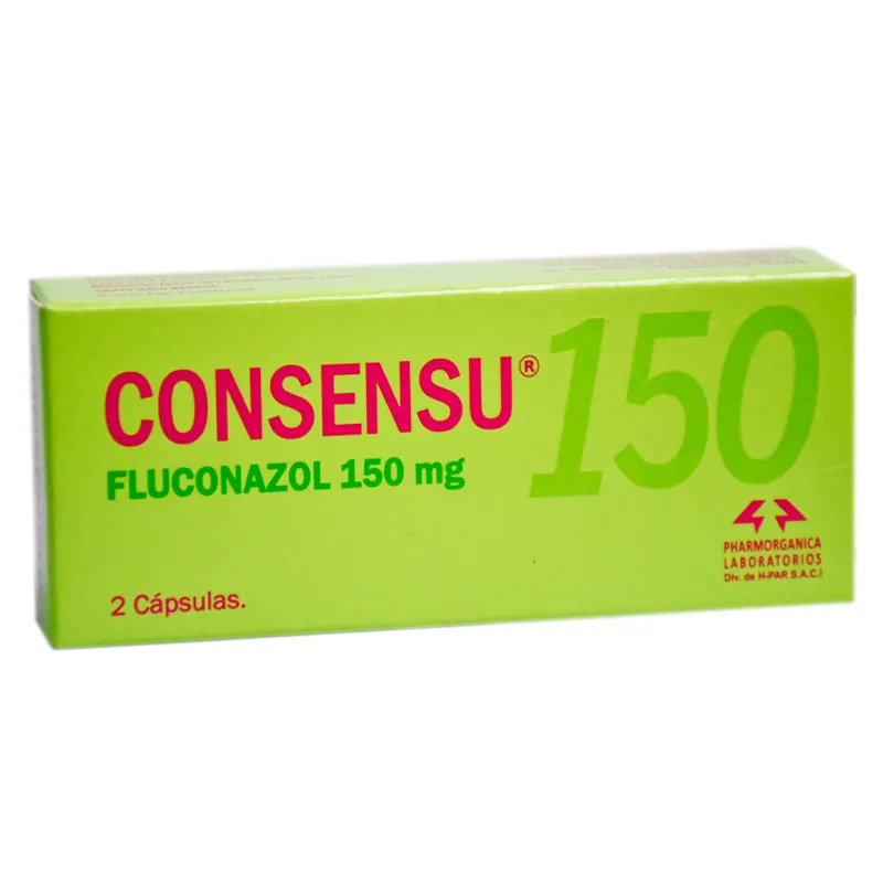 Consensu Fluconazol 150 mg - Caja de 2 Capsulas