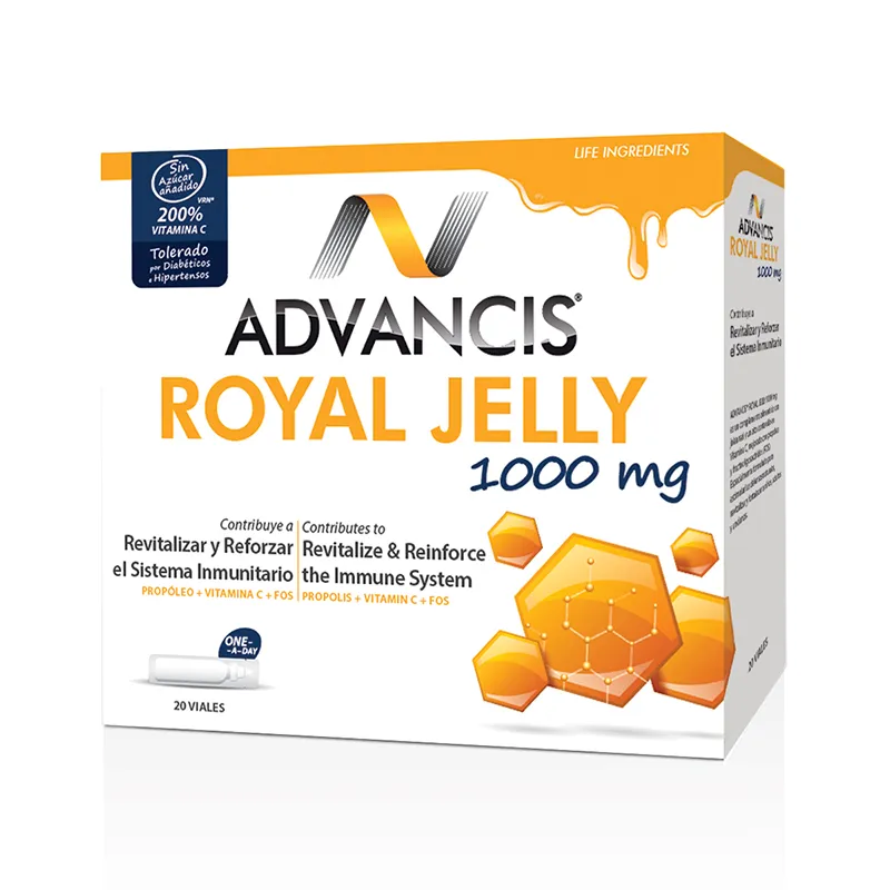 Advancis Royal Jelly - Cont. 20 Viales de 10 mL