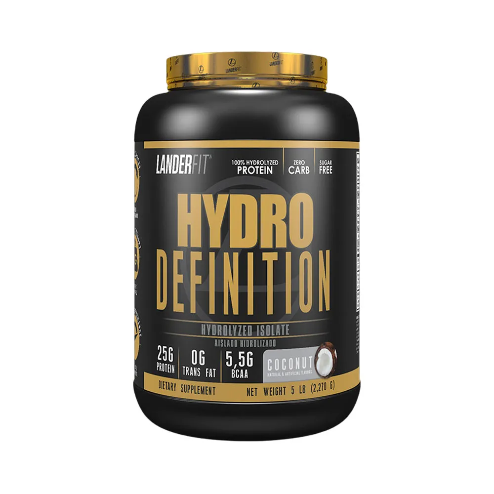 Proteina Hydro Definition 5Lbs Coco Nut Landerfit - Cont.2.270 gr
