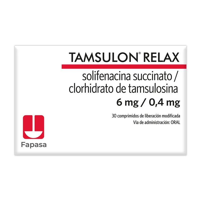 Tamsulon Relax 6 mg/0,4 mg - Cont. 30 Comprimidos