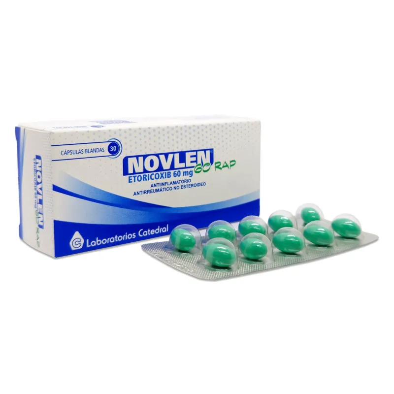 Novlen 60 Rap CB Cont. 60 Capsulas