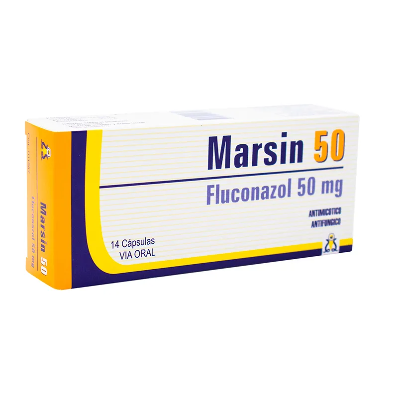 Marsin Fluconazol 50 mg - Cont. 14 Capsulas