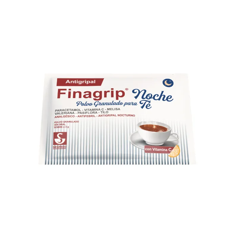 Finagrip Te Noche Paracetamol Vitamina C - Sobre x1 Unidad