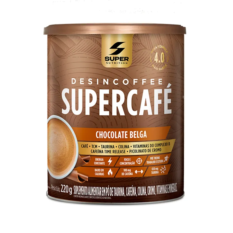 Super Cafe Chocolate Belga Desincoffee - Cont.220gr