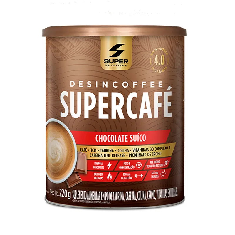 Super Cafe Chocolate Suizo Desincoffee - Cont.220gr