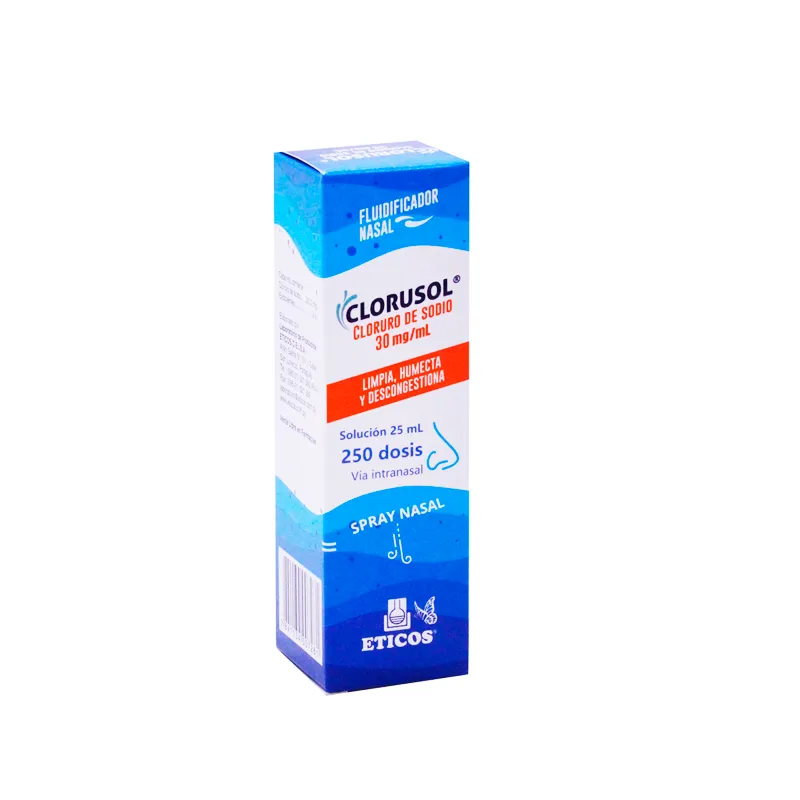 Clorusol Cloruro de Sodio 30mg/mL - Spray Nasal 25 mL