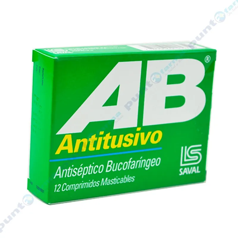 AB Antitusivo - Caja de 12 Comprimidos Masticables