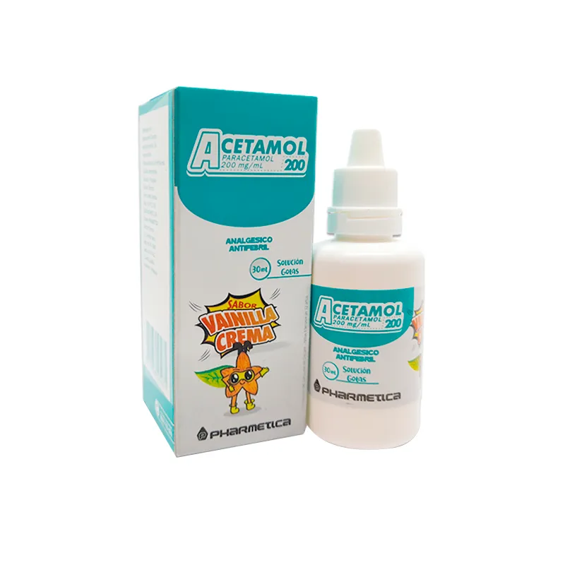 Acetamol 200 Paracetamol 200 mg Solución Gotas - 30 mL