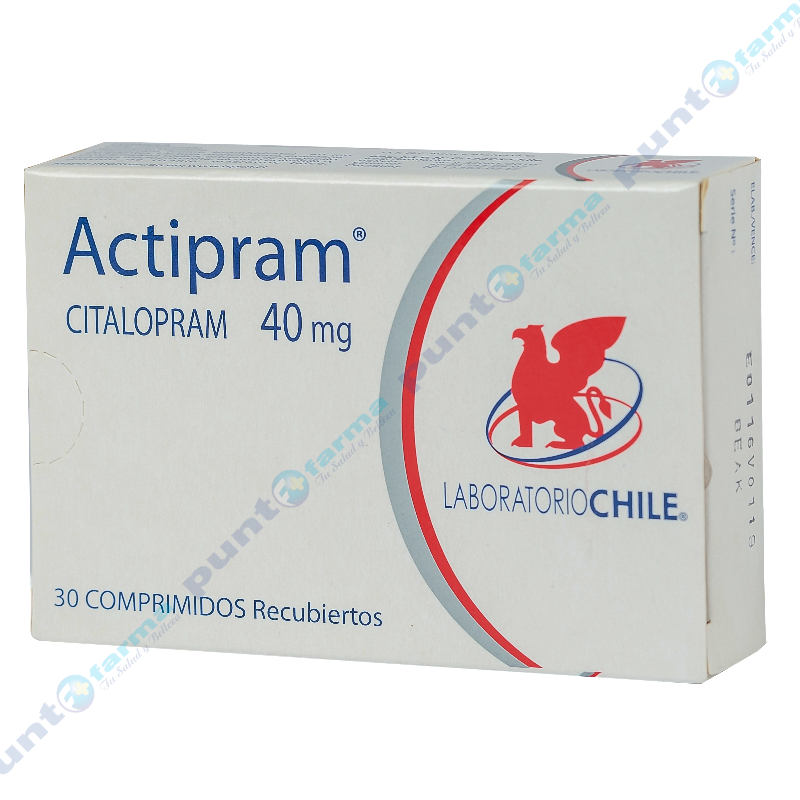 Actipram 40 mg - Caja de 30 comprimidos