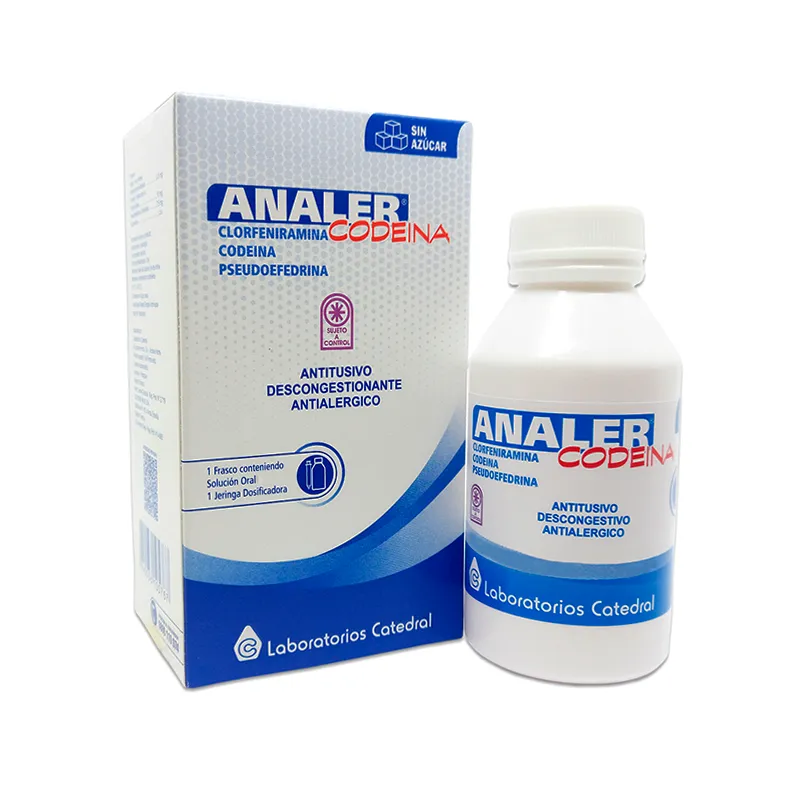 Analer Codeina Clorfeniramina - 120 mL