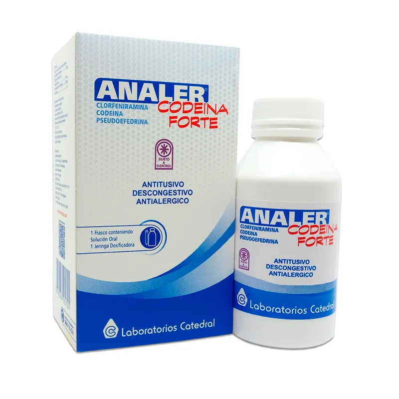 Analer Codeina Forte Clorfeniramina - 120 mL