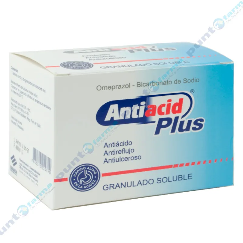 Antiacid Plus - Granulado Soluble 30 sobres