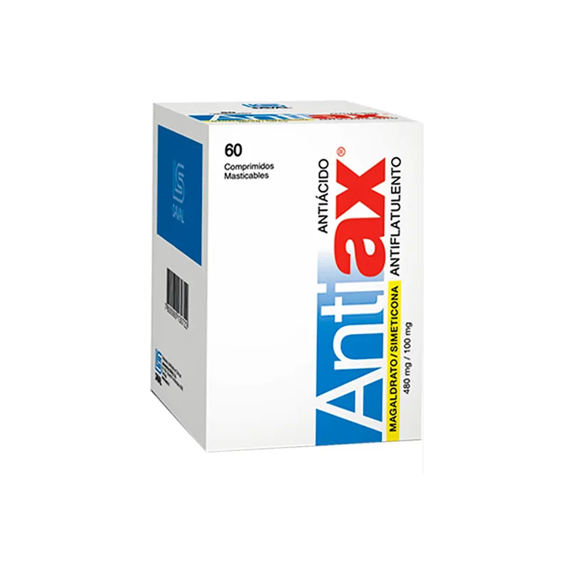 Antiax Antiacido - Caja de 60 comprimidos masticables