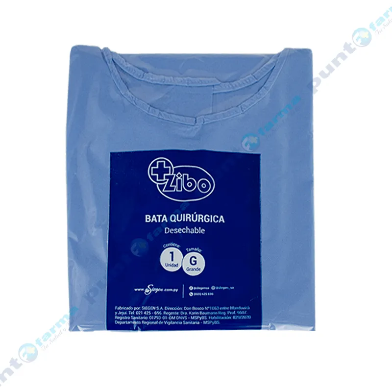 Bata Quirurjica Descartable Siegen - 1 Unidad