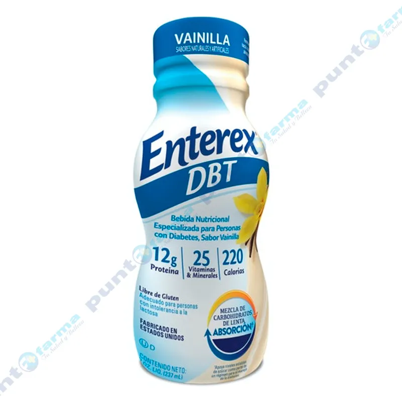 Bebida Nutricional Enterex DBT - Cont. neto 237ml