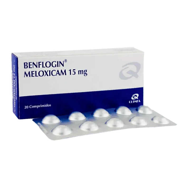 Benflogin Meloxicam 15 mg - Caja de 20 comprimidos