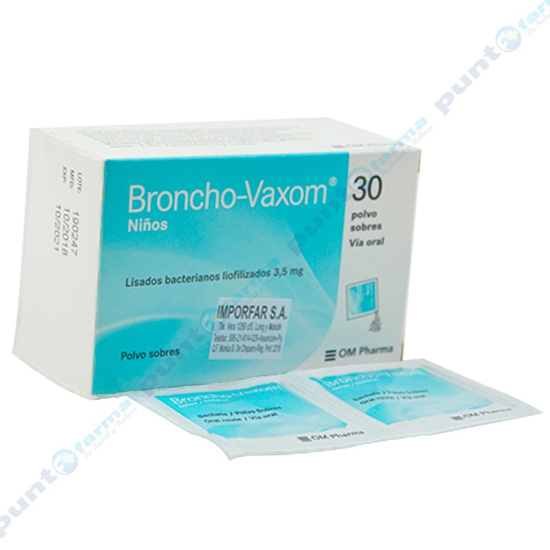 Broncho Vaxom Niños - Caja de 30 Sobres