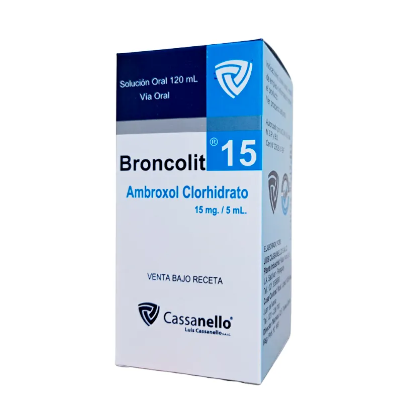Broncolit 15 Ambroxol Clorhidrato - 120ml