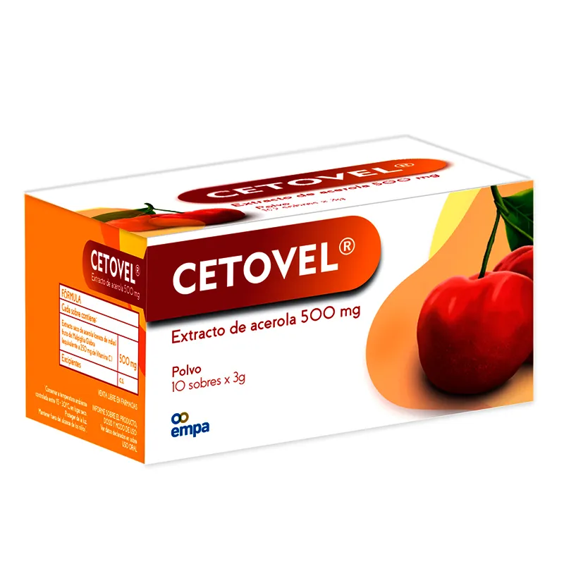 Cetovel - 10 Sobres de 3gr