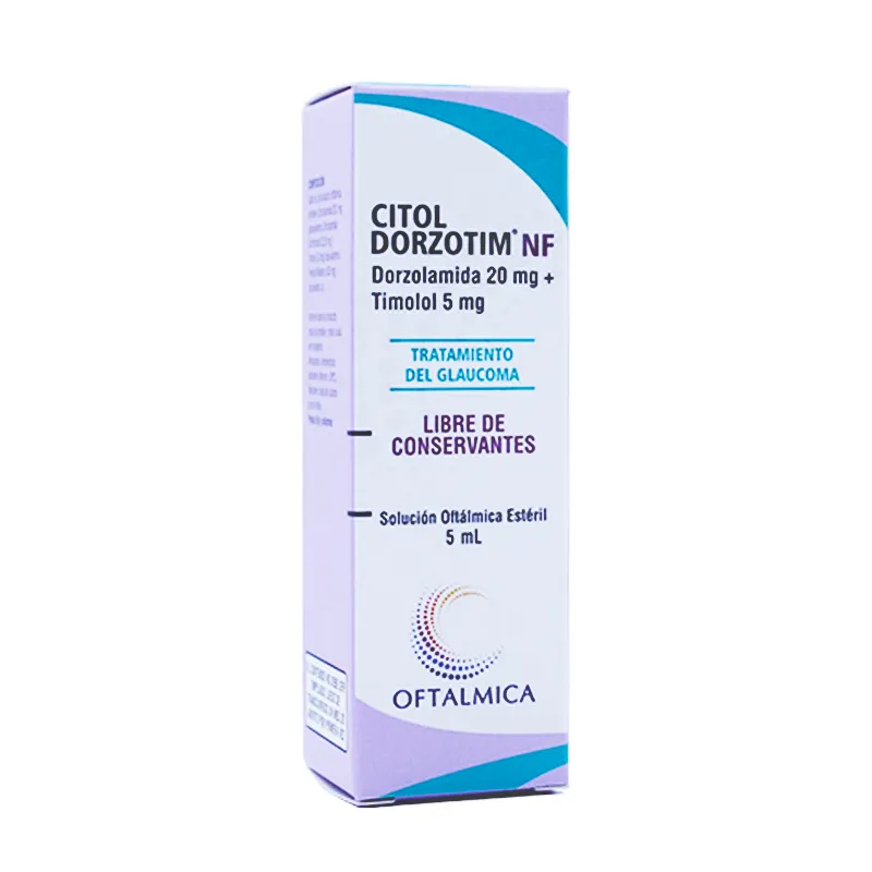 Citol Dorzotim NF Dorzolamida 20 mg - Cont. 5 mL