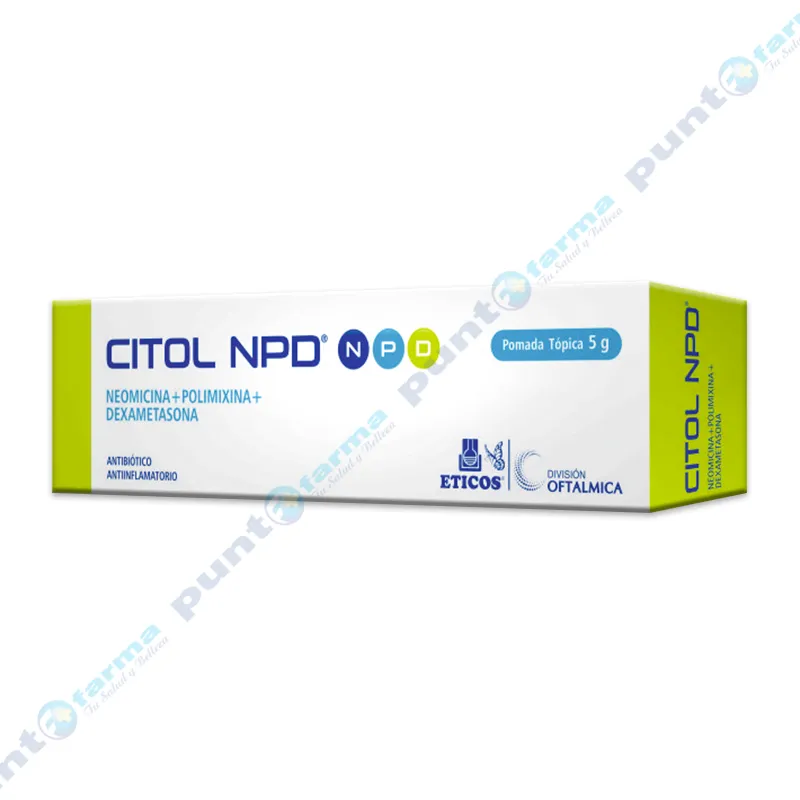 CITOL NPD - Neomicina + Polimixina y Dexametasona- POMO X 5 GR.