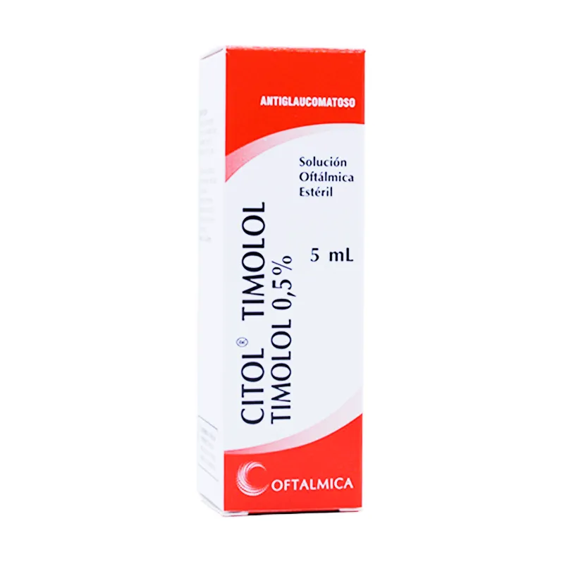 Citol Timol 0,5% - Solución oftálmica estéril de 5ml