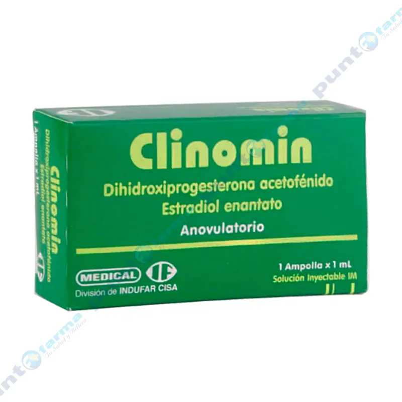 Clinomin Anovulatorio - Cont. 1 ampolla Solución Inyectable.