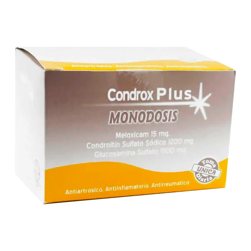 Condrox Plus Monodosis - 30 sobres con 5g de granulado para solución oral.