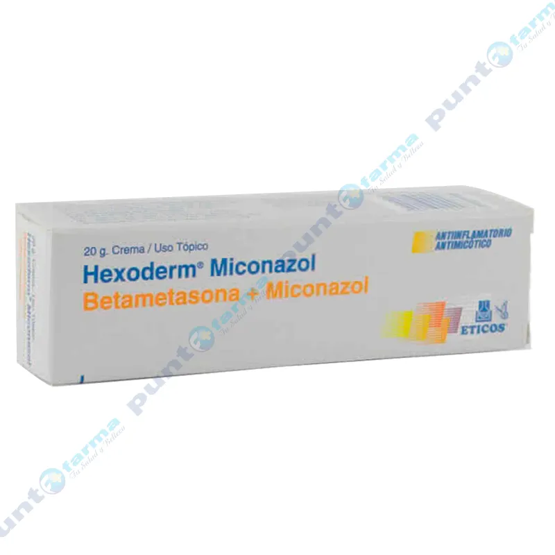 Crema Hexoderm Miconazol - Pomo 20gr