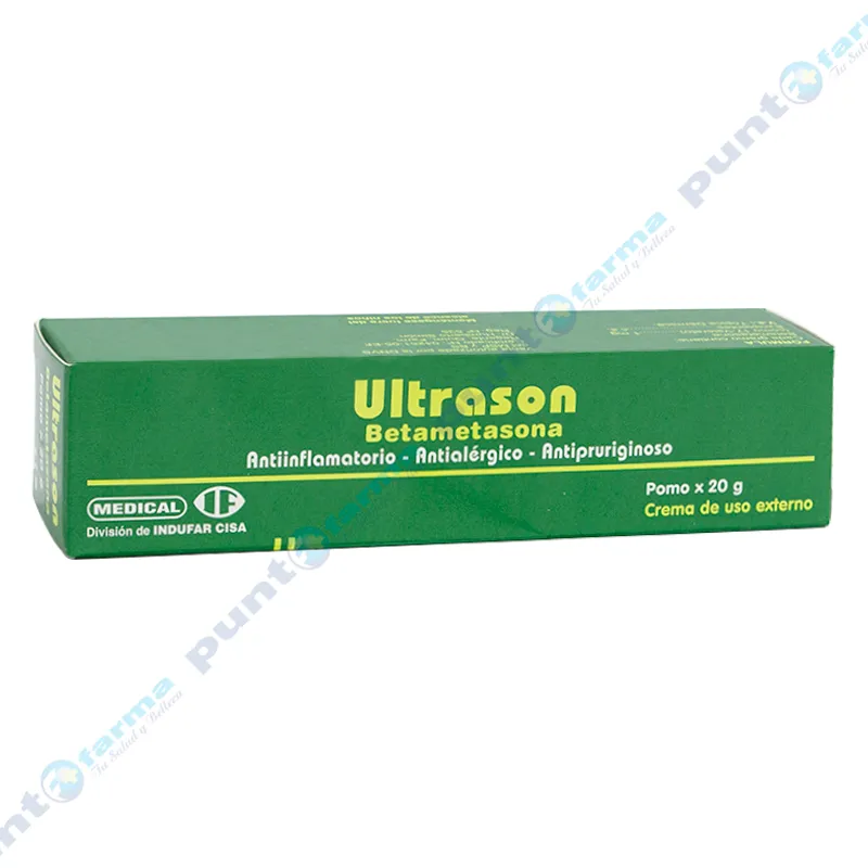 Ultrason Betametasona Crema - Pomo de 20gr
