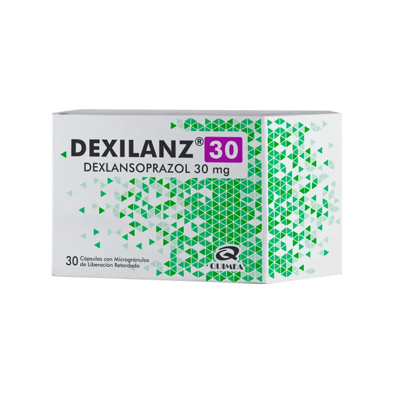 Dexilanz Dexlansoprazol 30 mg - Caja de 30 cápsulas