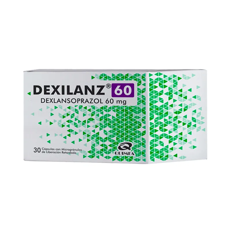 Dexilanz Dexlansoprazol 60 mg - Caja de 30 cápsulas