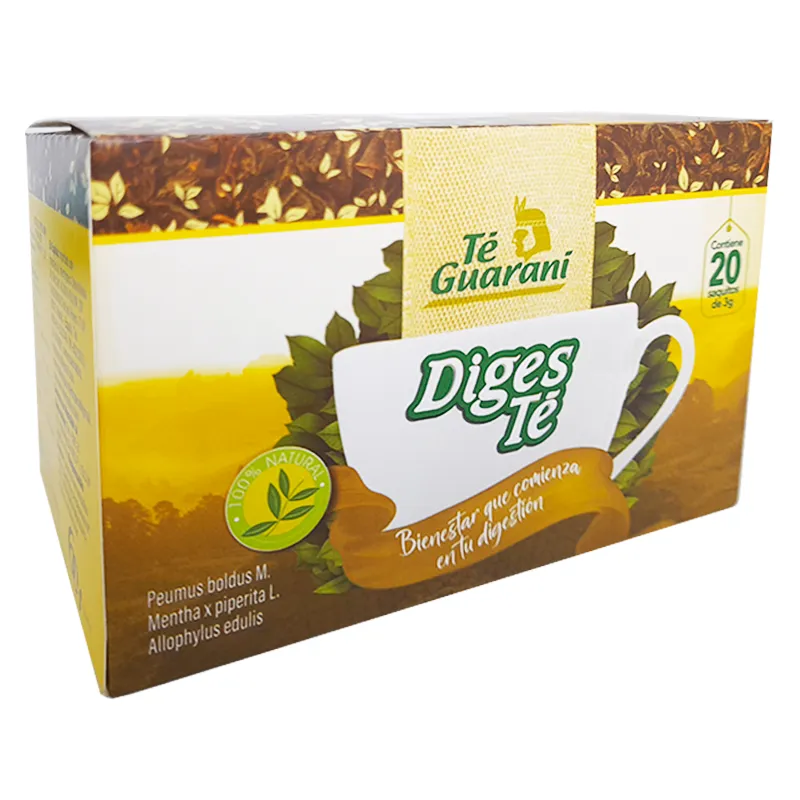 DigesTé de Té Guaraní - Cont. 25 saquitos de 3g c/u
